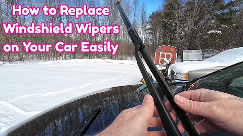 How to Replace Windshield Wipers on Your Car Easily