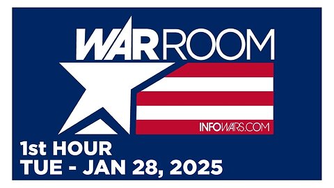 WAR ROOM [1 of 3] Tuesday 1/28/25 • 1st WHITE HOUSE PRESSER, News, Reports & Analysis • Infowars