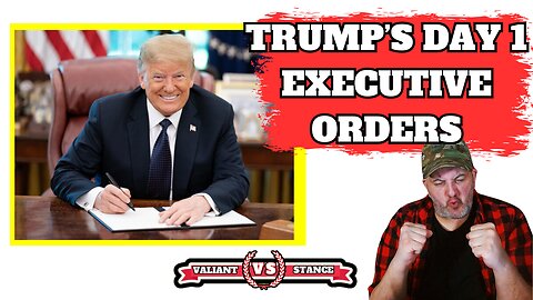 Donald Trump will UNLEASH AWESOME Day 1 executive orders!