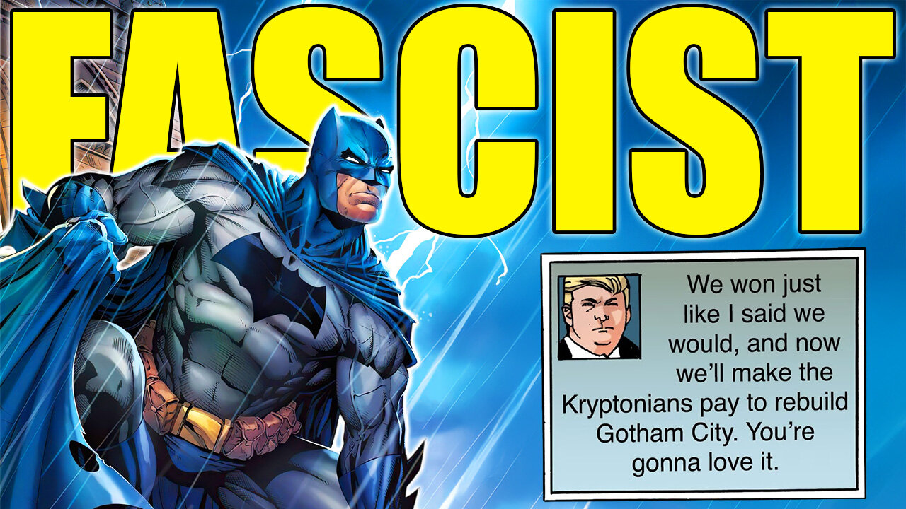 Journalist Claims Batman Is A Fascist Like Donald Trump
