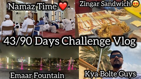 43/90 days Challenge | 90 Days Challenge In Saudi Arabia Lifestyle Vlogs Video | Support Karo Guys |