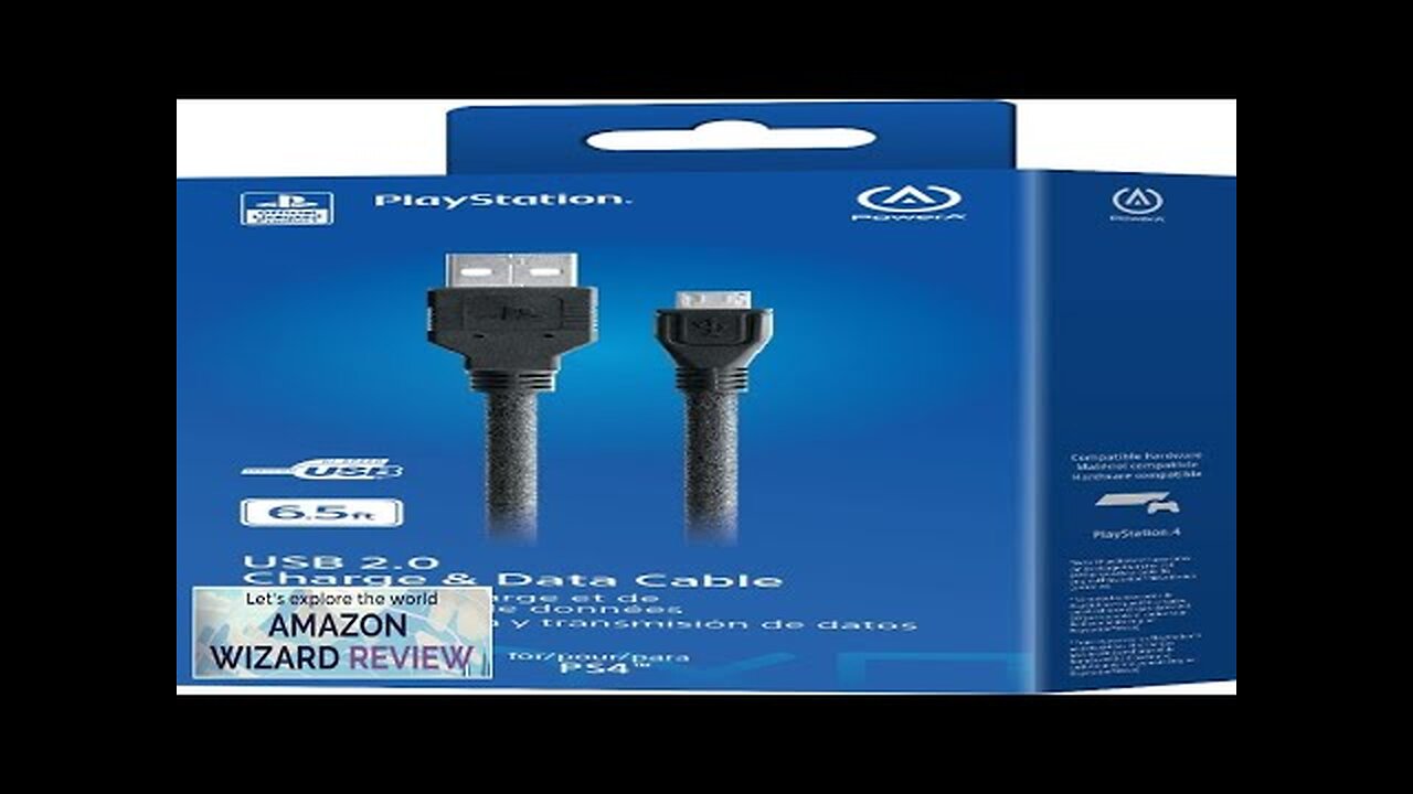 PowerA USB Charging Cable for PlayStation 4 Review