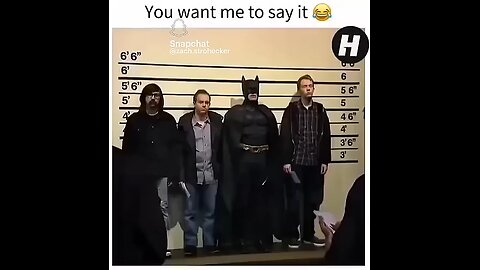 i am bat I am batt man 😂