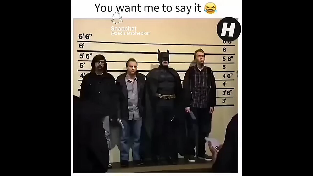 i am bat I am batt man 😂