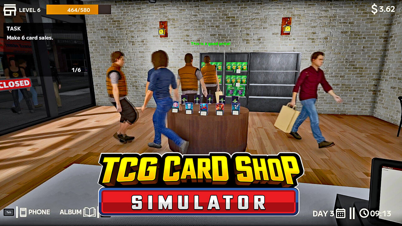 A Weirdly Addictive Game! Trading Card Shop Simulator | Demo