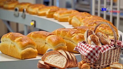 How Sliced Bread is Made - From Flour to Fresh Loaves | The Bread Production Process Explained