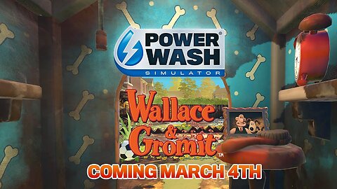 PowerWash Simulator: Wallace & Gromit Special Pack | Official Release Date Trailer