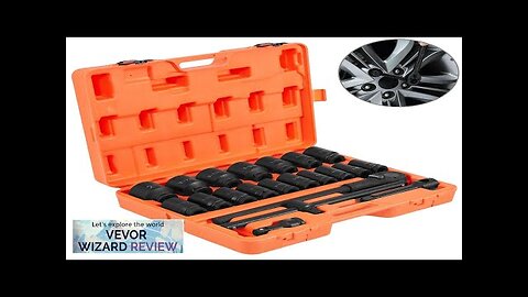 VEVOR Impact Socket Set 3/4 Inches 22 Piece Deep Impact Sockets Socket Review