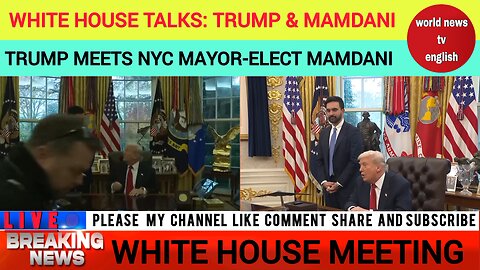 Trump Holds First Talks With NYC’s Mayor-Elect Mamdani