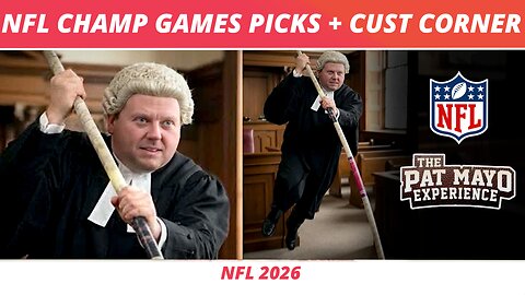 2026 NFL Championship Games Spread Picks, McDermott Fired, Coach Hires | Cust Corner: Heated Shovels