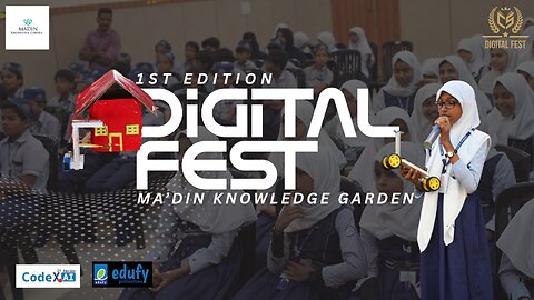 Ma'din Knowledge Garden Punnayur | Digital Fest 2025 | Cyber Square