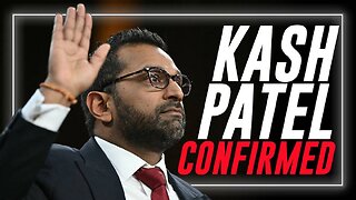 Kash Patel CONFIRMED 51 To 47 As FBI Director!