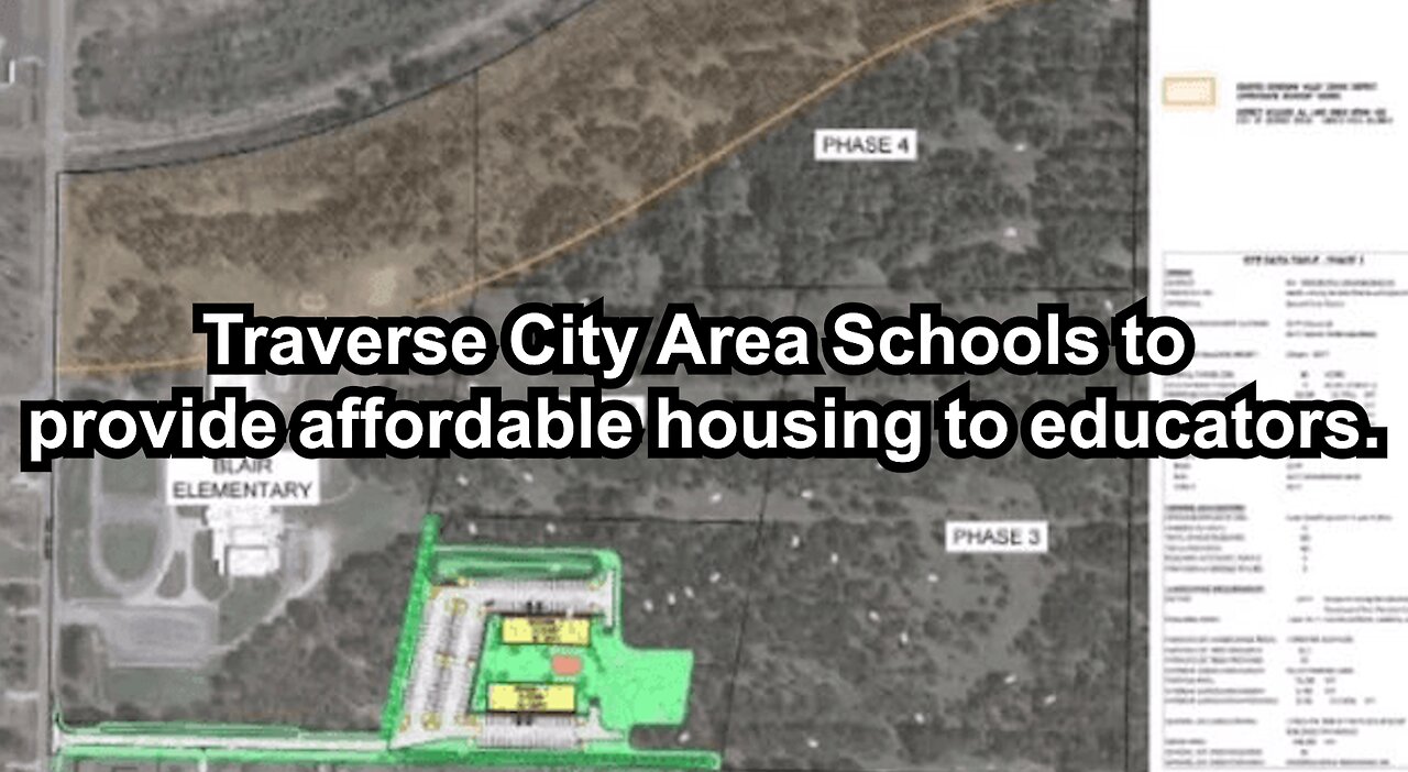 Traverse City Area Schools to provide affordable housing to educators.