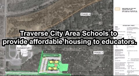 Traverse City Area Schools to provide affordable housing to educators.