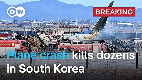 South Korea: Jeju Air plane skidded off runway, killing at least 47 people | DW News