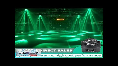 6 Eyes Bee Light Moving Head Beam Light Stage Lights Beam Light Review