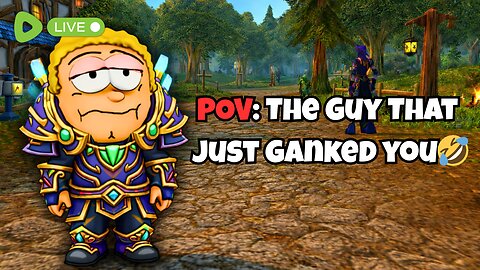 🚨LIVE ON SCENE🚨 CARTOON MAN DECIMATES ALLIANCE MEMBERS IN STORMWIND!