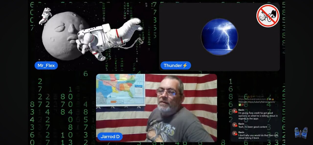 Thunder uses Flex to get gLm to leave Eli’s stream to fk with her