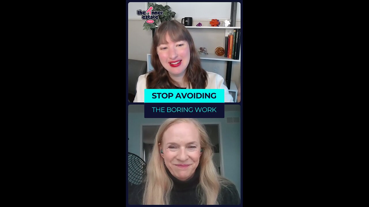 Stop Avoiding the Boring Work