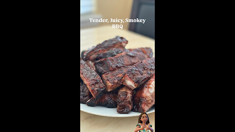 From My Smoker to Your Screen. Homemade BBQ Ribs 😋