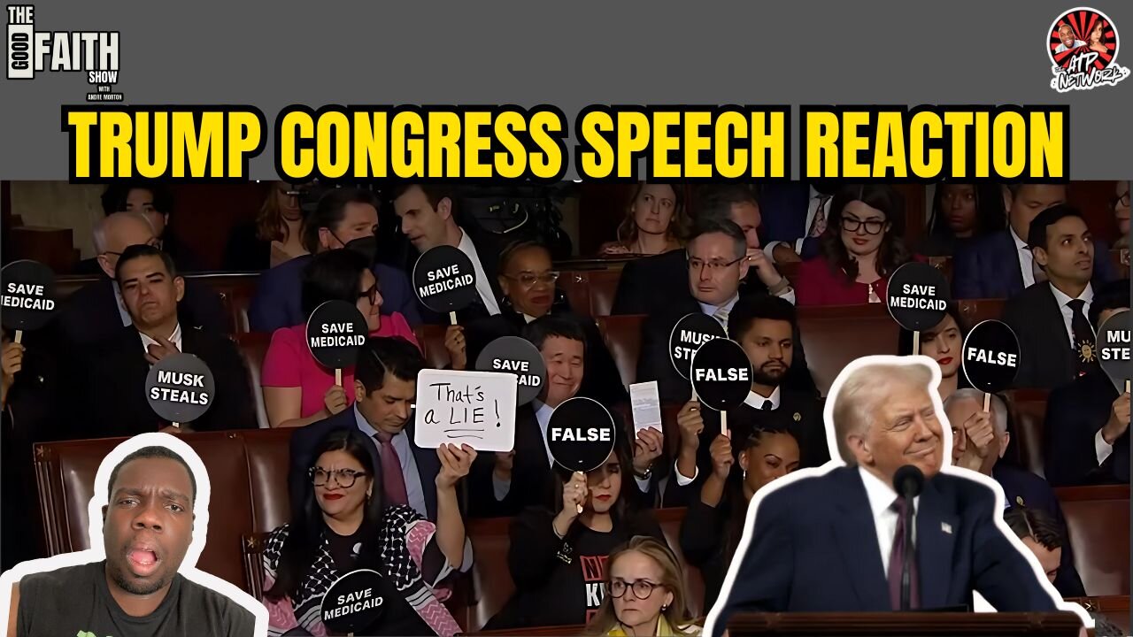 TRUMP CONGRESS SPEECH REACTION