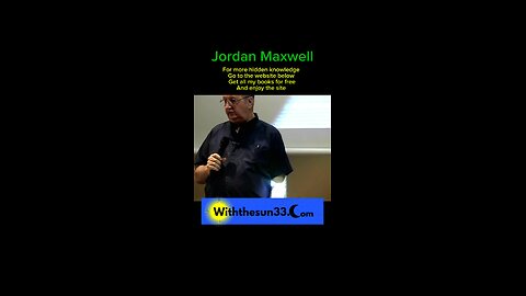 Jordan Maxwell knowledge