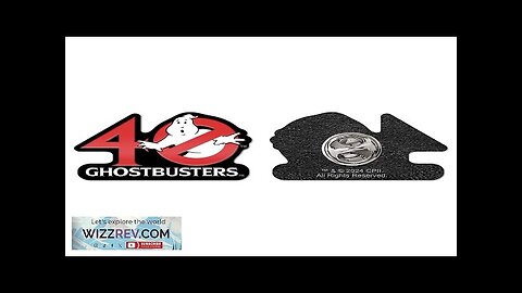 Ghostbusters: 40th Anniversary Wave Enamel Pin Badge: No Ghosts Logo Review