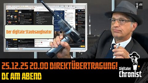 Aufzeichnung vom 25.12.25 Direktübertragung! DC am Abend