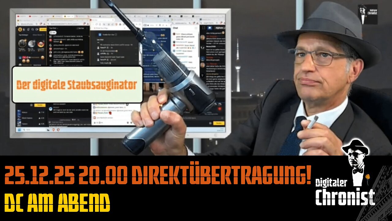 Aufzeichnung vom 25.12.25 Direktübertragung! DC am Abend