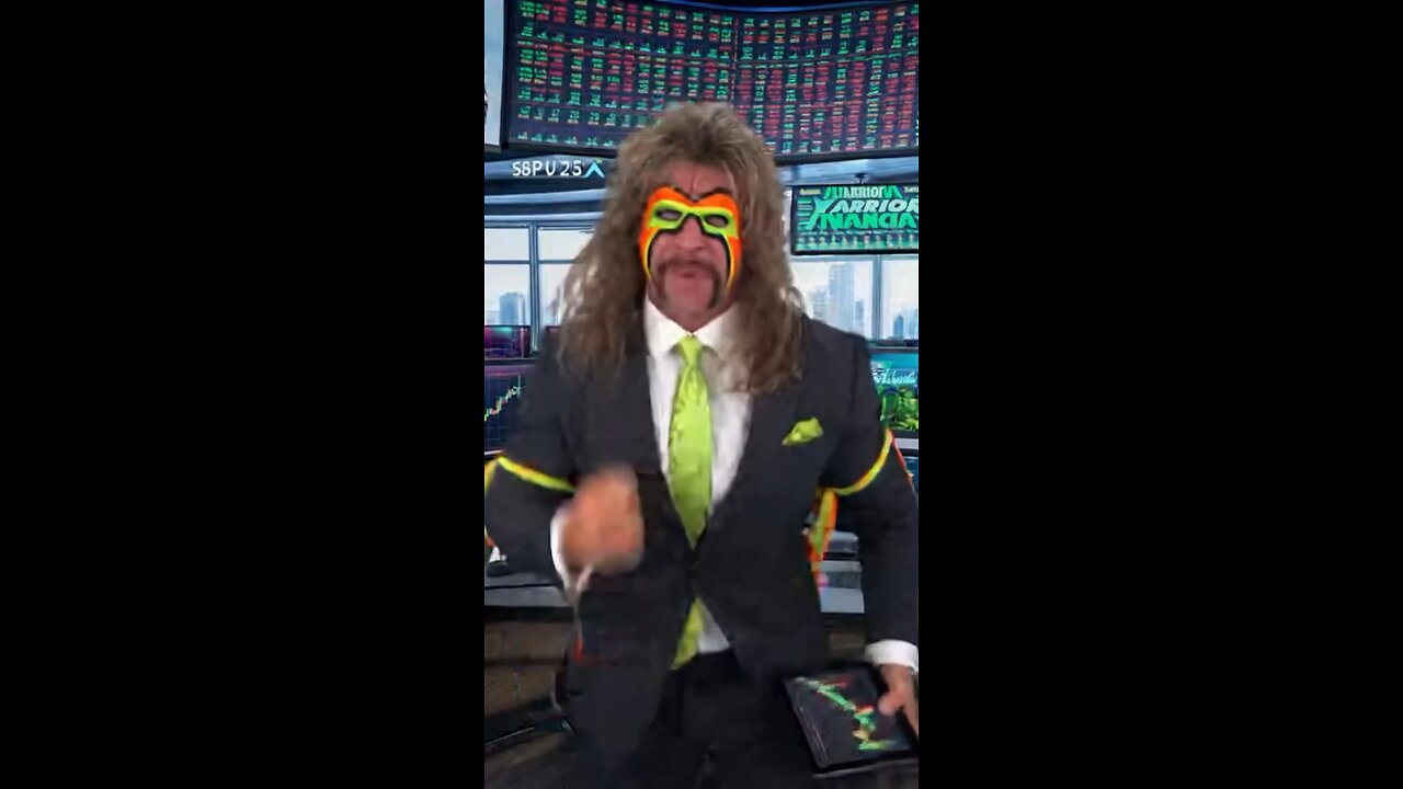 Ultimate Warrior Is a Stock Broker