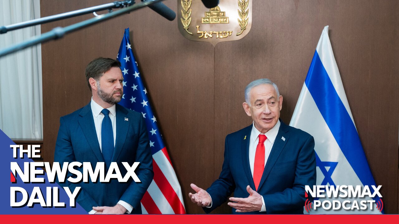 JD Vance in Israel | The NEWSMAX Daily (10/22/25)