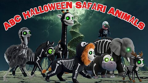 Halloween ABC Safari Quest: Fun Animal Nursery Rhyme!