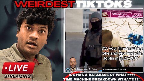 Creepy and Mysterious Tiktok Videos Live Stream with Tedi (pt. 121)