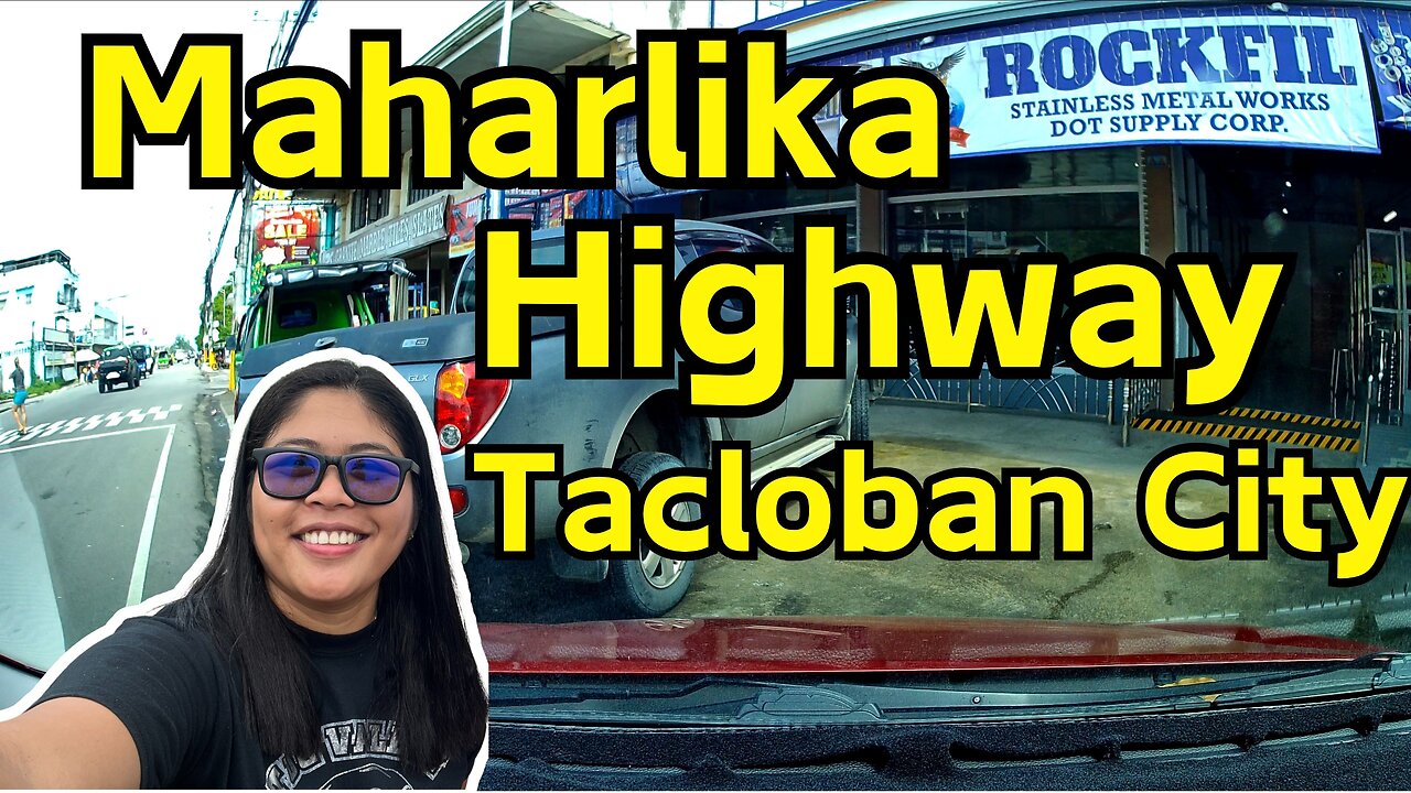 Dash Camera: Maharlika Highway, Tacloban City | Watch in 4K