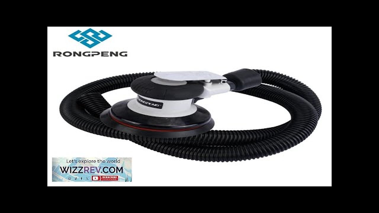 RONGPENG 5 Inch Air Sander Self Vacuuming Random Orbital Sander Eccentric Polishing Review