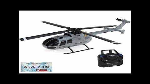 Eachine E120 2.4G 4CH 6-Axis Gyro Optical Flow Localization Flybarless BO-105 Scale Review