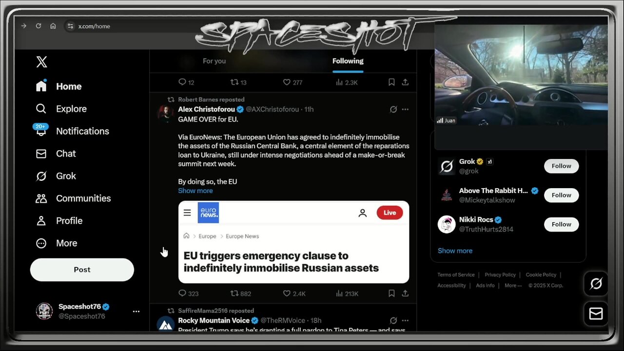 Juan O Savin - Spaceshot76 - 12-14-25 Video B