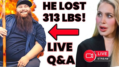 LIVE Q&A | Nate's 300-Pound Weight Loss with a BROKEN BACK & NECK!