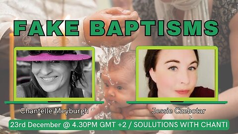 Connecting with Jessie Czebotar #162 - Fake Baptisms (December 2024)