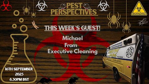 Pest perspectives EP 33 - Micheal- Executive Cleaning