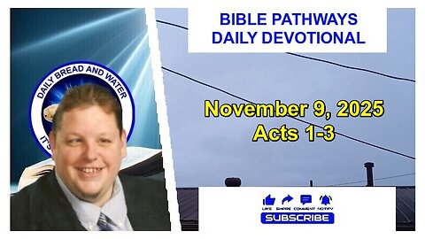 Bible Pathways Daily Devotional Nov 9, 2025