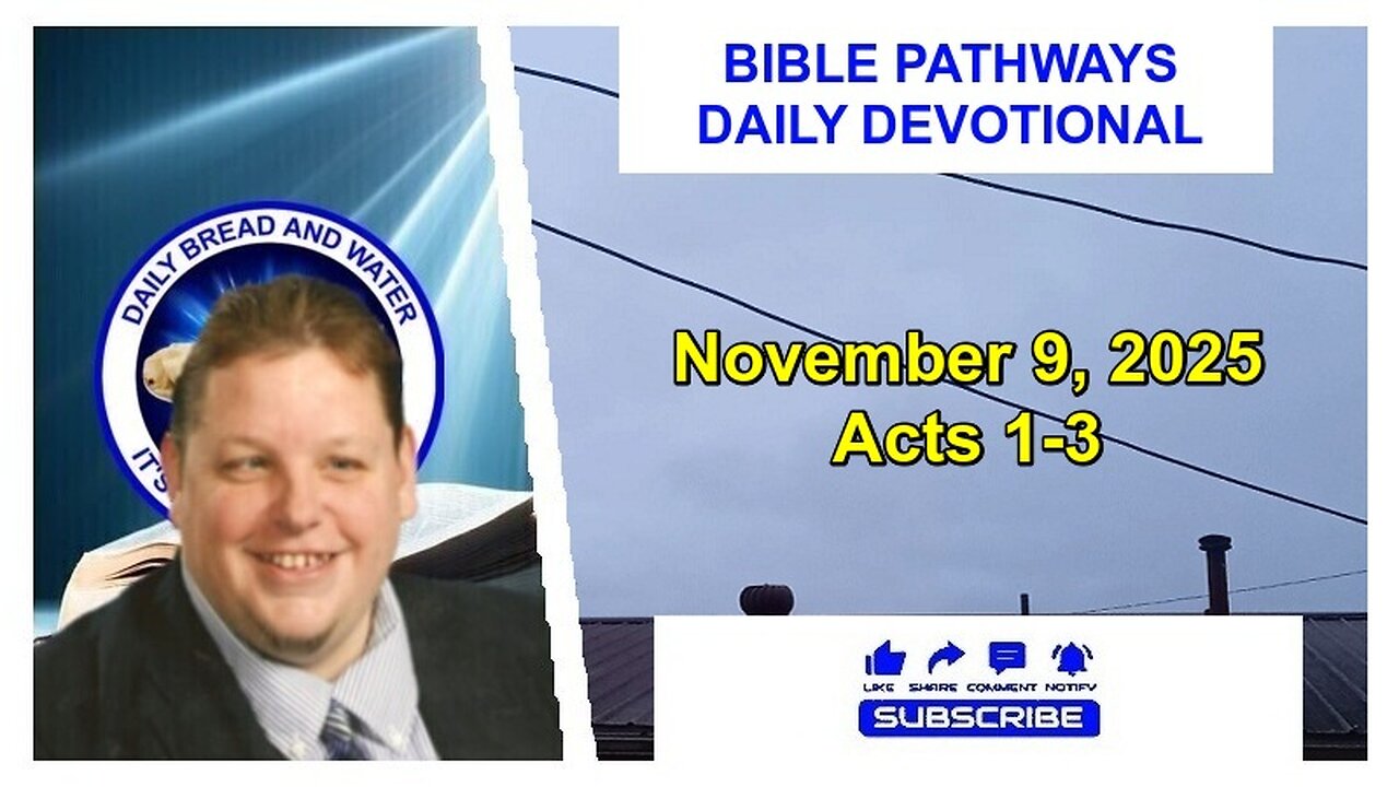 Bible Pathways Daily Devotional Nov 9, 2025