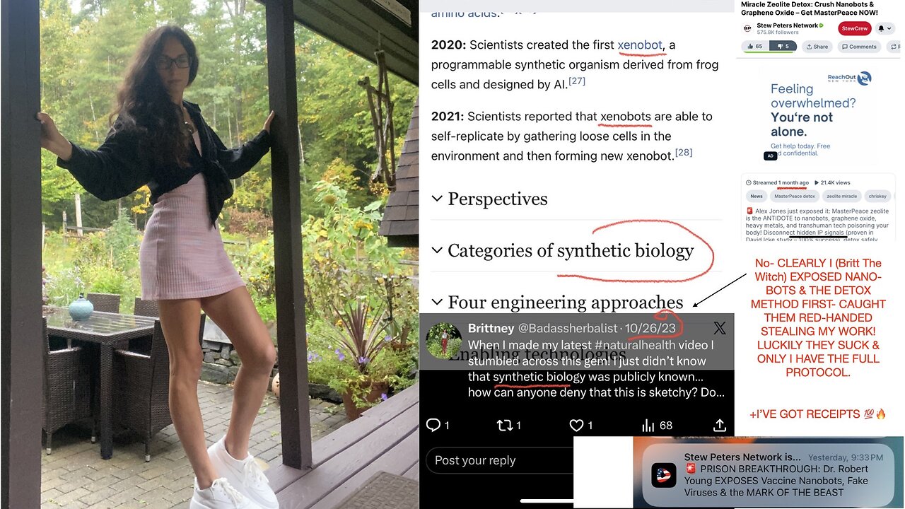 Exposing Stew Peters & Alex Jones: they stole my work!