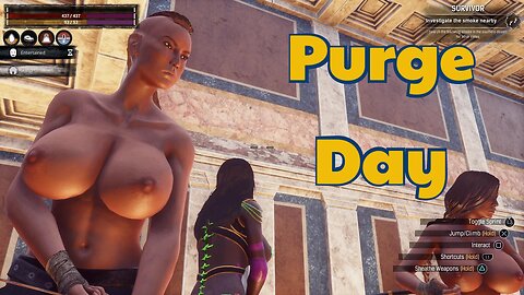 Conan Exiles purge day busty boobs Breast expansion huge tits