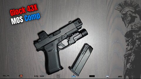 EDC: Glock 43X MOS HC43 Comp #pewpew #airsoft #edc #viralvideo #trending #oneteam #theabyss