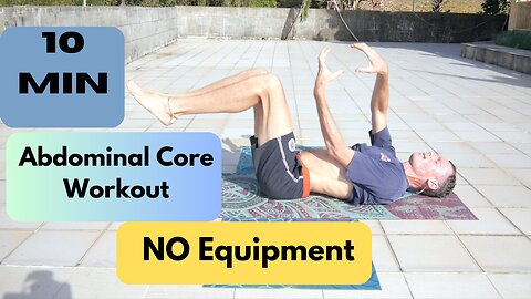 10 MINUTE BEGINNER ABDOMINAL CORE WORKOUT NO EQUIPMENT