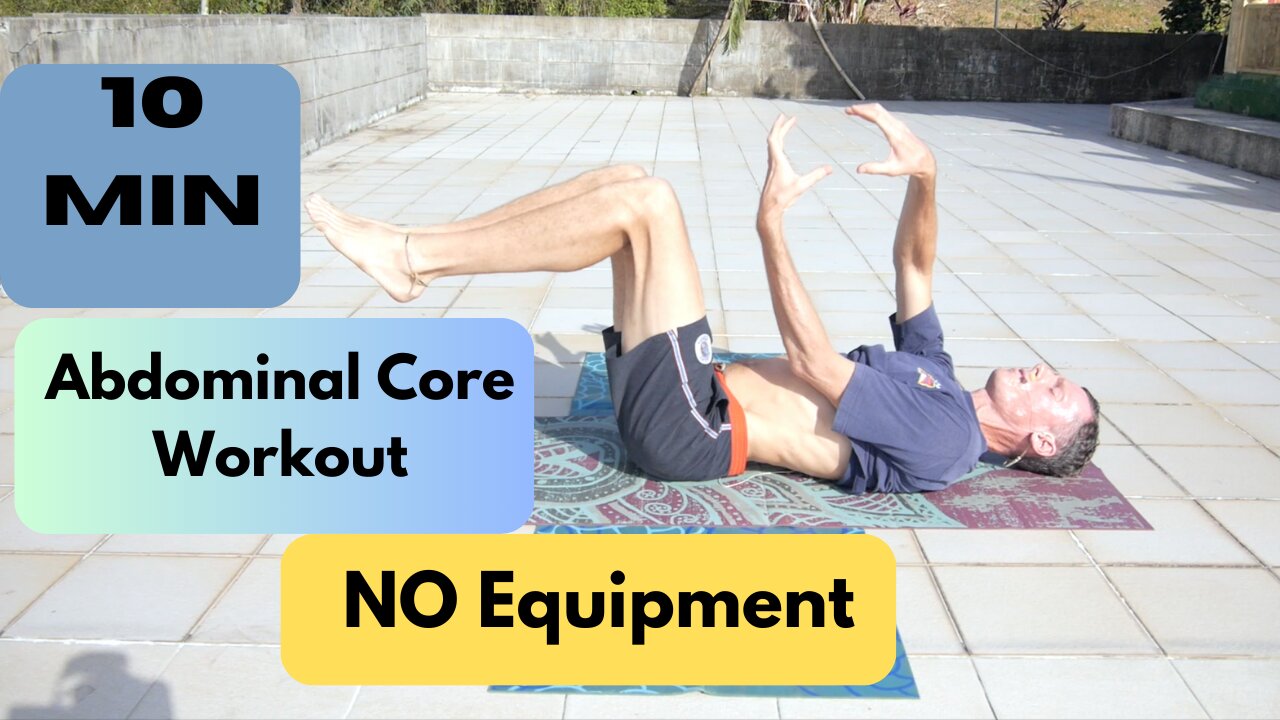 10 MINUTE BEGINNER ABDOMINAL CORE WORKOUT NO EQUIPMENT