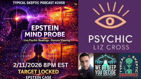 Mind Probe: Jeffrey Epstein + Live Readings + Audience Q&A - Psychic Liz Cross - TSP # 2458