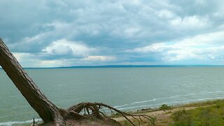 Windy Cliff Overlooking the Sea Wind & Waves for Sleep & Relaxation