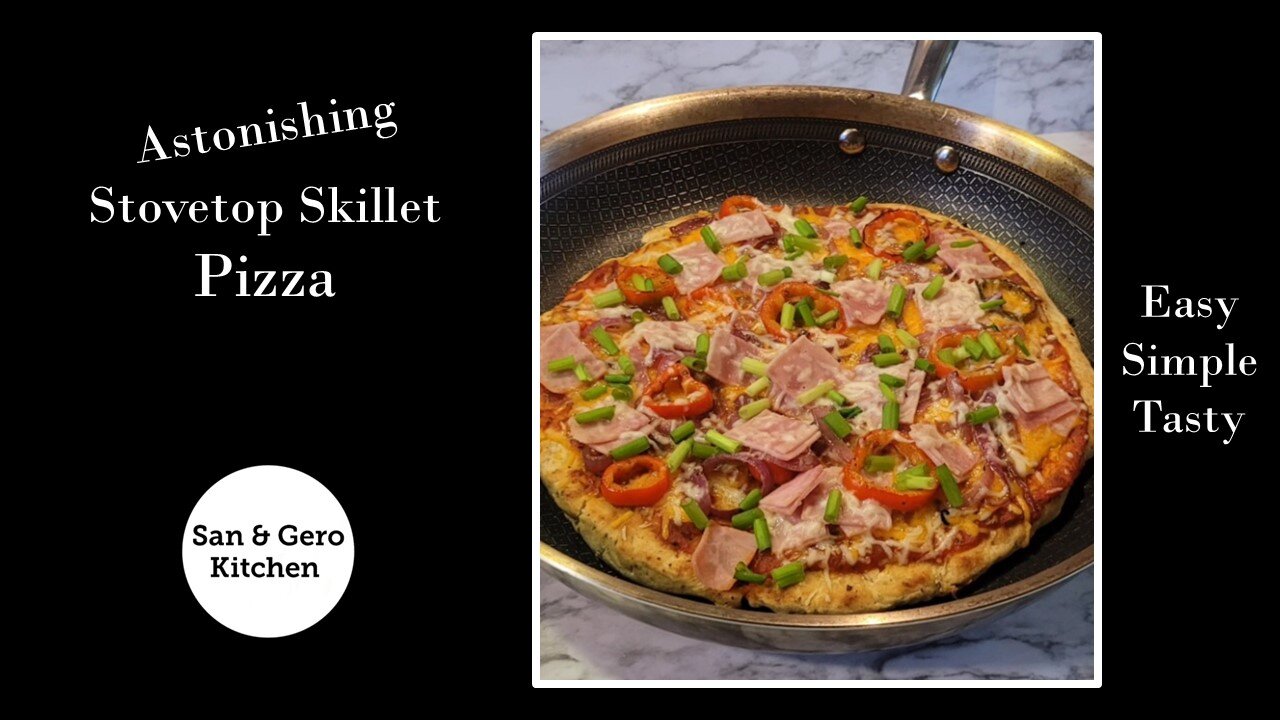 Astonishing Stovetop Skillet Pizza Recipe